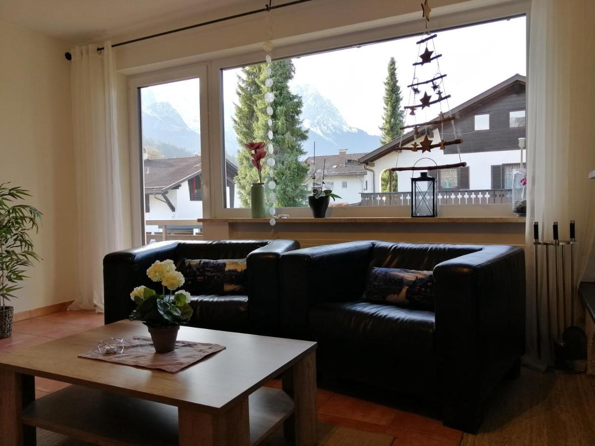 Maisonette Apartment Dhh Zugspitzblick Mit Eigenem Garten Гармиш-Партенкирхен Экстерьер фото